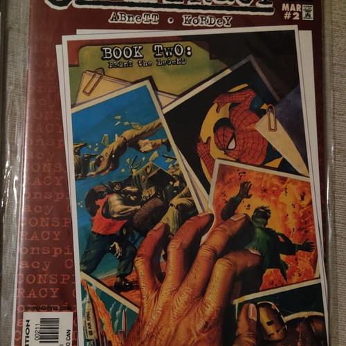 Conspiracy #1 & 2 Marvel mini series, complete set
