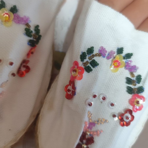 Espadrilles size 37, white