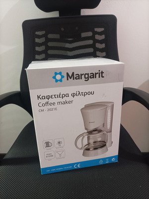 Margarit Coffee Maker new, filter