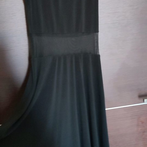 Dress used medium elastic black