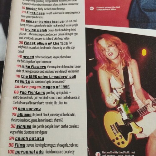 Select Magazine #68 1996 used with Foo Fighters