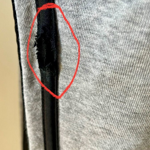 Adidas grey tracksuit 11-12y 152cm used with small tear