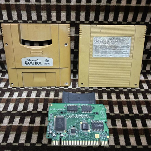 Super Game Boy adapter used for SNES