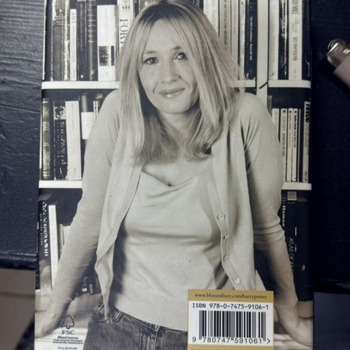 Harry Potter and the Deathly Hallows hardcover book by J. K. Rowling