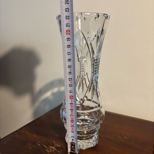 Crystal vase like new