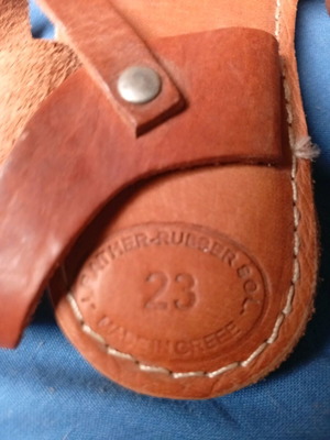 Leather sandals new no23 brown