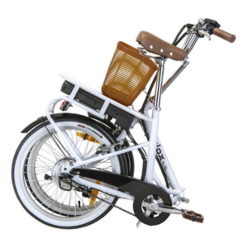 Nilox folding electric bike with basket