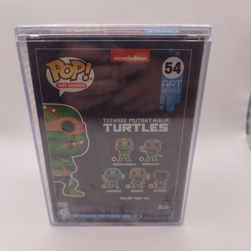 Funko POP! Art Series Teenage Mutant Ninja Turtles Michelangelo Special Edition vinyl figure new