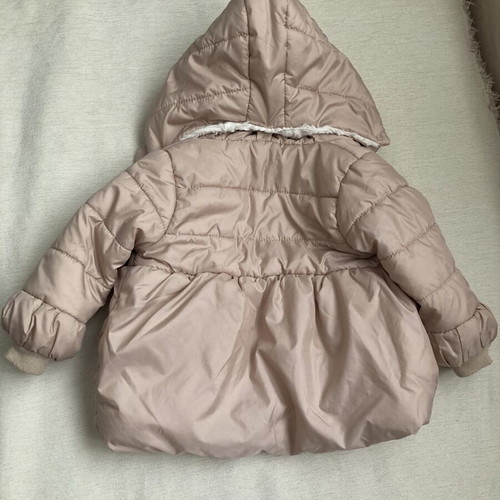 Alouette girl jacket like new, size 2-3 years, beige and pink