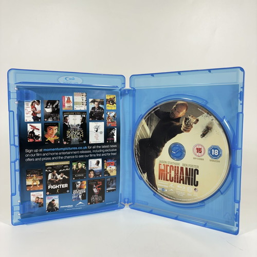 The Mechanic Blu-ray like new with English subtitles and slipcase