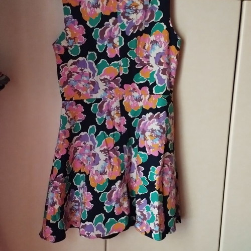 Oasis floral dress XL 100% cotton, new, lined
