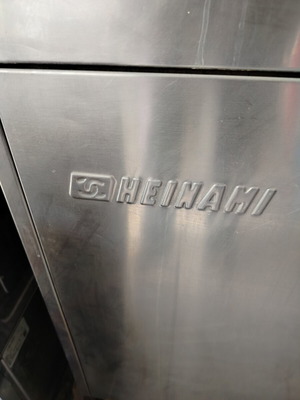 Heinami professional dishwashers, used, set of 2 with refrigerator counter