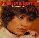  Ρένα Βιολάντη - Η σκιά μου κι εγώ (LP) 1980. VG+ / NM