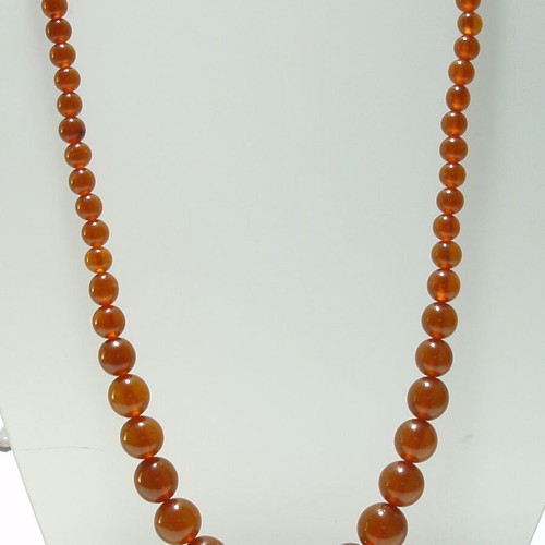 Russian amber necklace from natural Baltic amber like new