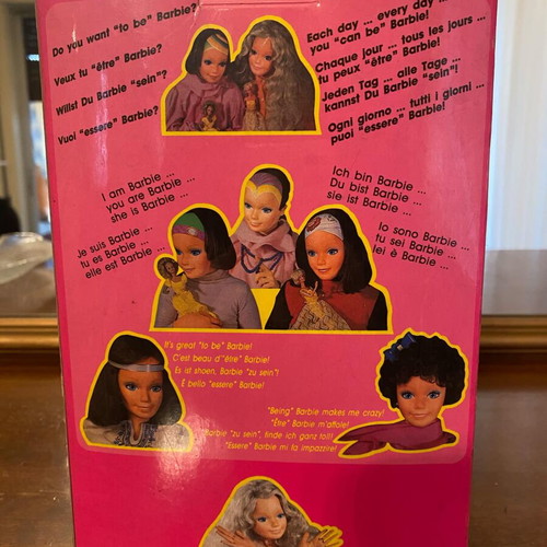 Barbie Florian mask 1985 new, authentic Mattel in box