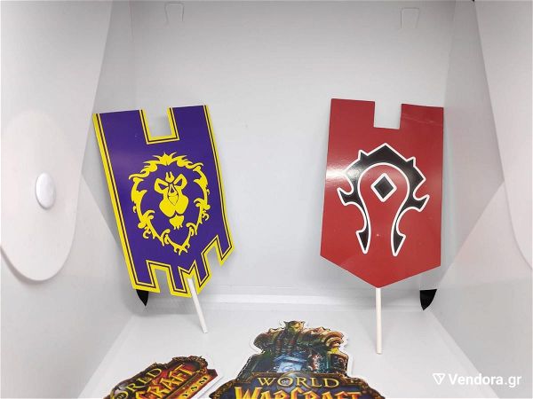  sillektika Banners World Of Warcraft gia DIY kataskeves i epitrapezia