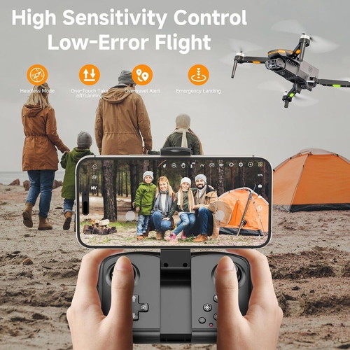Plegble PL510 Drone with Camera New, Brushless Motor, FPV, Foldable