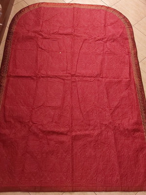 Quilt 1.60x2.20 new with Oxford 50x70 pillowcase and decorative embroidery