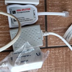 Network splitters and cables, ethernet, phone cables, pack