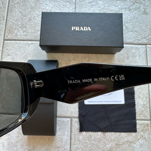 Prada glasses new, black
