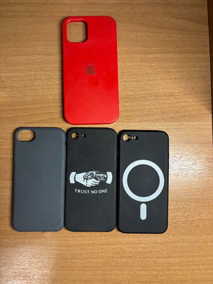 iPhone 7-11 cases new, set