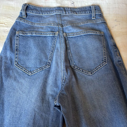 C&A Clockhouse Cluse High On Leg women's jeans size XS used, blue