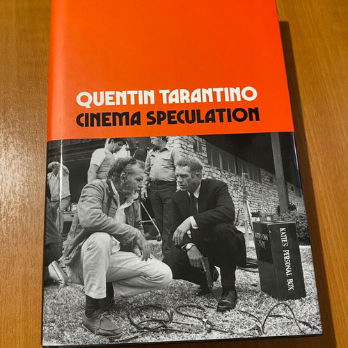 Cinema Speculation book by Quentin Tarantino new hardcover