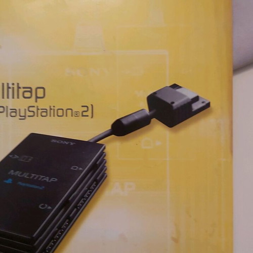 PlayStation 2 Multitap poster used, size A4