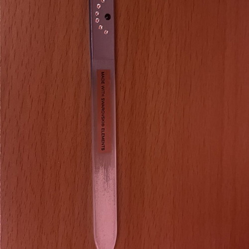 Swarovski nail file used