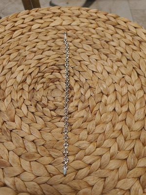 Silver chain 925 like new, 20 cm length