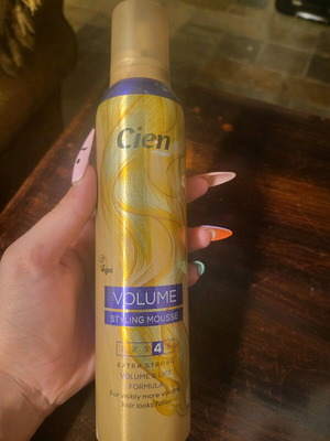 Cien styling mousse new for thick curls, strong hold