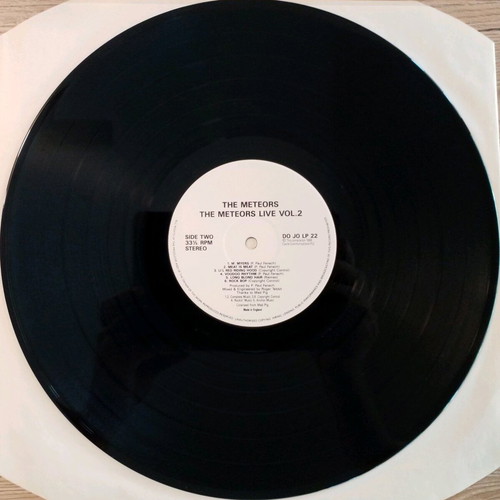 The Meteors Live II vinyl used, psychobilly punk