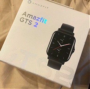 Amazfit GTS  Aluminium 43mm Αδιάβροχο Smartwatch με Παλμογράφο (Midnight Black)