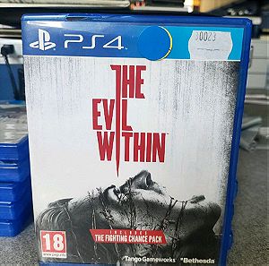 THE EVIL WITHIN PS4 USED