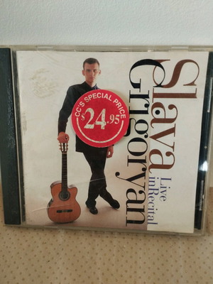 Slava Grigoryan Live in Recital CD μεταχειρισμένο, κλασσική