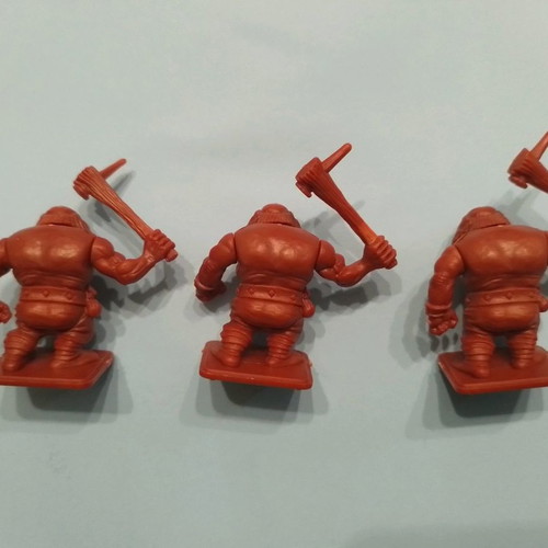 Hero Quest Ogre figures used, pack of 3