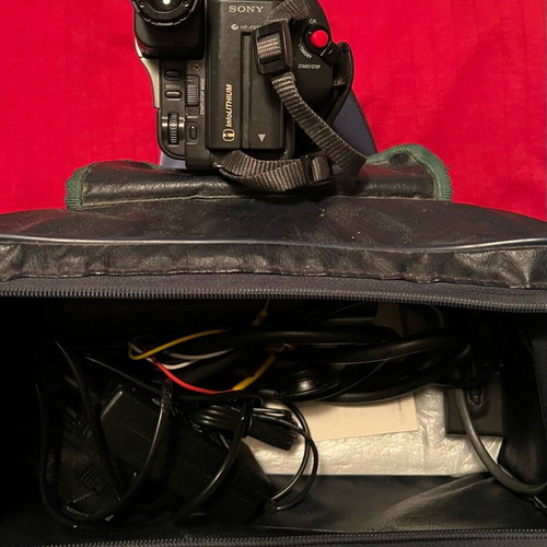 Sony handheld camera used