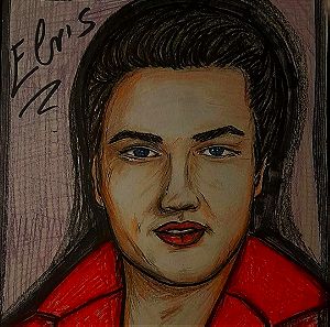Προσωπογραφια Elvis Presley