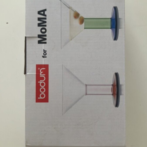 Bodum for MoMA Martini Glasses new