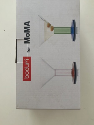 Bodum for MoMA Martini Glasses new