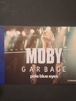 Moby concert ticket memorabilia