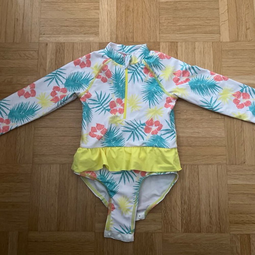 Swimsuit like new, size 92 cm, colorful
