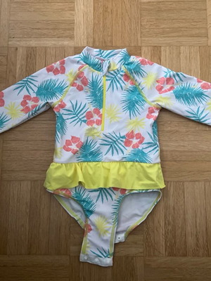 Swimsuit like new, size 92 cm, colorful