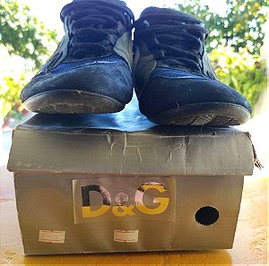 DOLCE & GABBANA Sneakers δερμάτινα multi No 43 ( ΓΝΗΣΙΑ)