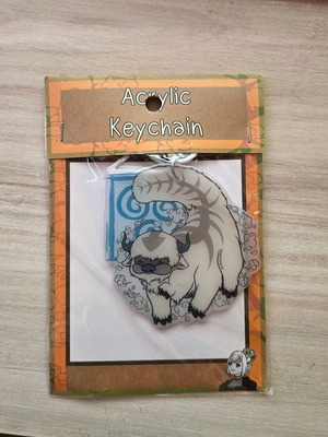 Avatar the Last Airbender Appa Handmade Keychain