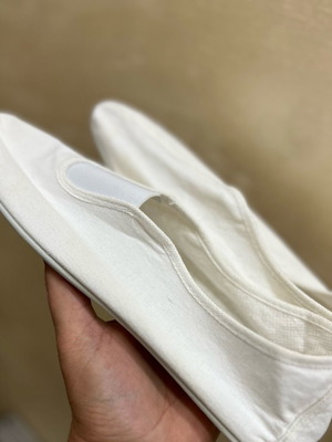 Бели балеринки / спортни пантофи, размер 44