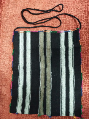 Woolen loom shoulder bag new with handmade embroidery