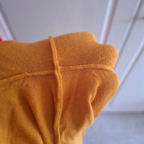 Attrattivo knitted sweater new, mustard color, size M/L