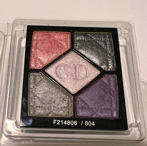 Christian Dior 5 eye shadows tester / 5 μεταξένιες σκιές ματιών