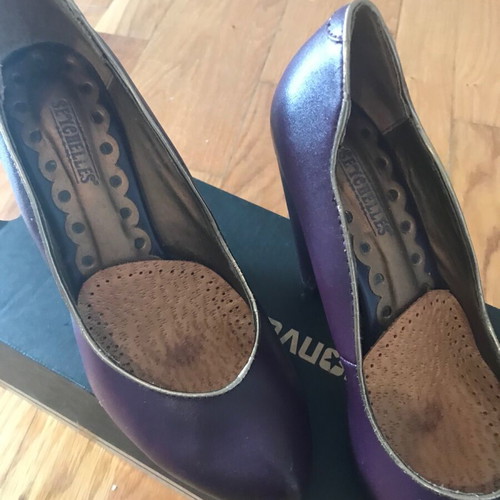 Seychelles vintage purple pumps used, size 37